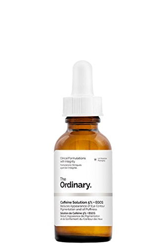 The Ordinary Soluzione con 5% di caffeina + EGCG, da 30 ml, che riduce la... - Ilgrandebazar