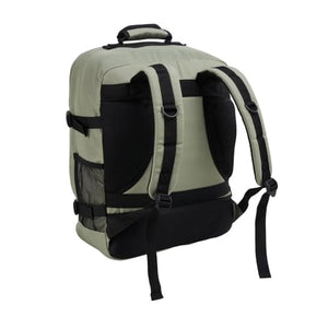 Cabin Max Metz Zaino da Viaggio 40x20x25 ideale di viaggio, bagaglio a mano per zaino Ryanair 40x20x25 cm, perfetto come borsa per ogni avventura. (rPET Verde Bodo)