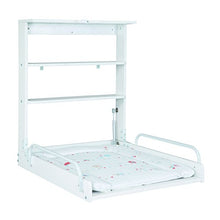 Carica l&#39;immagine nel visualizzatore di Gallery, Roba Fasciatoio da Parete, Richiudibile, Bianco con Materassino... - Ilgrandebazar