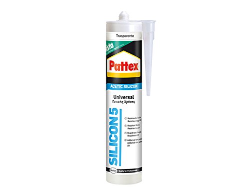 Sigillante PATTEX SILICON 5 Trasparente Art. 1534267 - Ilgrandebazar