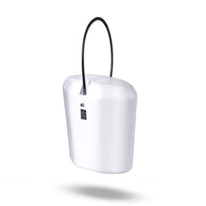 Lucchetto portatile da viaggio, cassaforte per interni ed esterni, Bianco