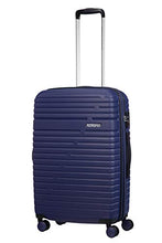 Carica l'immagine nel visualizzatore di Gallery, American Tourister Aero Racer, Bagaglio A Mano 4 Ruote Donna, Blue (Nocturene Blue)