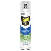 Carica l&#39;immagine nel visualizzatore di Gallery, Raid Essentials Mosche e Zanzare Spray Insetticida, Con Ingrediente Attivo a Base Vegetale, 1 Confezione da 400 ml