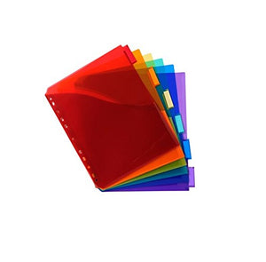 Exacompta 4834E Divisori e Segnaletica, 30x23.5 cm, Multicolore - Ilgrandebazar