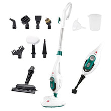 Carica l'immagine nel visualizzatore di Gallery, Di4 Steamclean Multi10 Max, Scopa Elettrica Lavapavimenti, Scopa a Vapore Multifunzione 10 in 1, Manico Telescopico Estendibile, Pulitore a Vapore 1500 W, Bianco