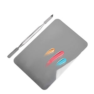 CFtrum Palette In Acciaio Inox Con La Spatola Strumento Cosmetici... - Ilgrandebazar