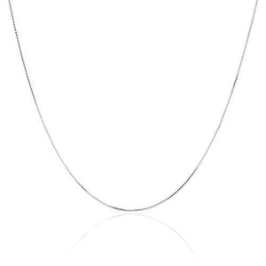 Collana in Argento 925 Rodiato a Maglia Veneziana Sottile, Uomo Donna Made... - Ilgrandebazar