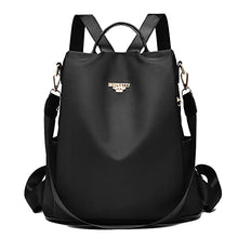 Carica l&#39;immagine nel visualizzatore di Gallery, shepretty Zaino Donna antifurto Borsa Tracolla Zainetto Viaggio Daypack zaino donna scuola, 8864Nero