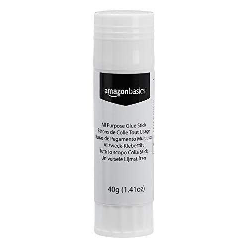 AmazonBasics - Colla stick multiuso, lavabile, formato grande, 40 g, 40gm - Ilgrandebazar