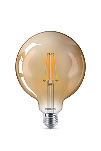 Philips Lighting E27 Lampadina Globo Vintage LED Dimmerabile 8W, 630 Lumen,... - Ilgrandebazar