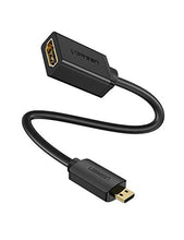 Carica l&#39;immagine nel visualizzatore di Gallery, UGREEN Cavo Micro HDMI Maschio a Femmina 4K 3D Supporta ARC Ethernet...