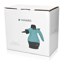 Carica l&#39;immagine nel visualizzatore di Gallery, Navaris Pulitore a Vapore Elettrico Portatile - Set 9 Accessori Pulitrice a...