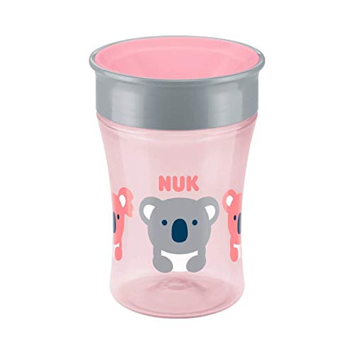 NUK Magic Cup Bicchiere Antigoccia per Bambini | Bordo 360 | 8+ Mesi | 230ml...