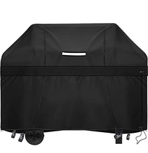 Carica l'immagine nel visualizzatore di Gallery, Copertura Barbecue, Impermeabile Telo Protettivo per BBQ Grill Antivento, Resistente agli Strappi Copertura per Barbecue da Esterno, Anti Polvere Neve Pioggia Sole raggi UV (145 x 61 x 112 cm)