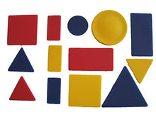 Carica l'immagine nel visualizzatore di Gallery, Italveneta Didattica 510 - Valigetta Figure Logiche; Blocchi logici in plastica; Gioco didattico