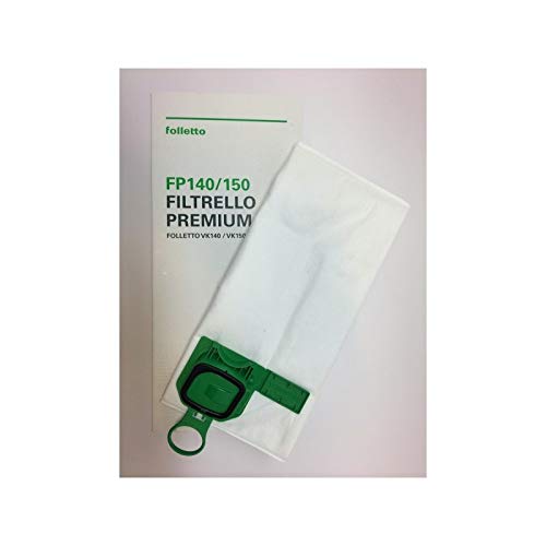 6 SACCHETTI ORIGINALI PER FOLLETTO VK 140 150 ASPIRAPOLVERE VORWERK ORIGINALE - Ilgrandebazar