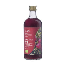 Carica l&#39;immagine nel visualizzatore di Gallery, Succo di Frutta Biologico Mirtillo Rosso Americano, 500 ml, Prodotto al...