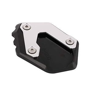 Piedino di estensione per cavalletto motocicletta, CNC, placchetta Nero