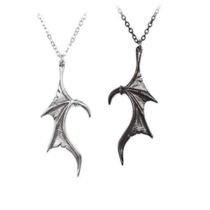 Alchemy Gothic Darkling Heart Pendenti di amicizia - Ilgrandebazar