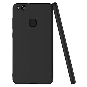AICEK Cover per Huawei P10 Lite, Lite Nero Silicone Case Molle di... - Ilgrandebazar