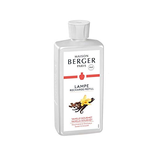 Lampe Berger 115017 Fragranza Vanilla Gourmet, Liquido, Argento, 7.8 x 5 x...
