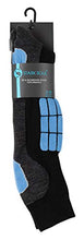 Carica l&#39;immagine nel visualizzatore di Gallery, 2 paia Calze sportive Touring Ski &amp; Snow calda e 35-38, Blu-arancione - Ilgrandebazar