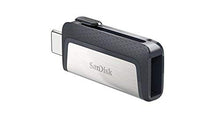 Carica l&#39;immagine nel visualizzatore di Gallery, Sandisk Ultra Dual USB Drive Type-C 64 GB, 3.1 Type 64 Nero/Argento