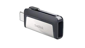 Sandisk Ultra Dual USB Drive Type-C 64 GB, 3.1 Type 64 Nero/Argento