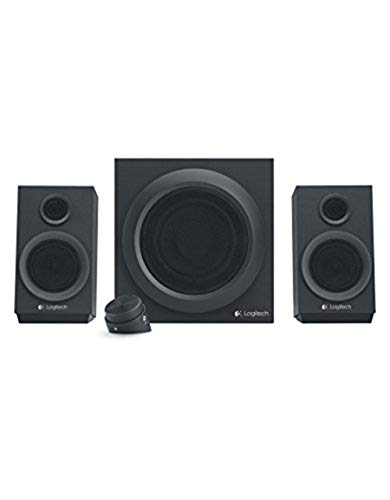 Logitech Z333 2.1 Altoparlanti PC Multimediali con Subwoofer, Suono Vivido,...
