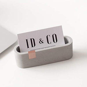 Atelier Ideco - Display Aziendale Concreto Scheda Grigia E Rosegold Per... - Ilgrandebazar