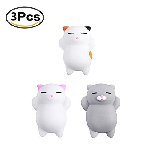 Cute Cat Squishy Anti Stress Slow Rising Toys Squeeze Toy Stress... - Ilgrandebazar