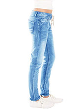 Carica l'immagine nel visualizzatore di Gallery, Fraternel Jeans Donna Jogger Pantaloni Normal Waist IT 38 - XS, Blu - Ilgrandebazar