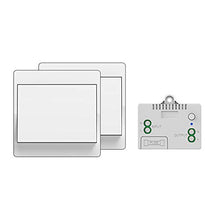 Carica l&#39;immagine nel visualizzatore di Gallery, Interruttore wireless ad energia cinetica auto-generante, senza batteria,...