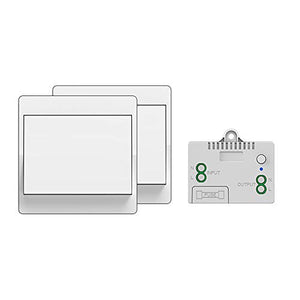 Interruttore wireless ad energia cinetica auto-generante, senza batteria,...