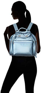 Mandarina Duck Utility Tracolla, Zaino Donna, 18x35x31 cm (W Blu (Dusty Blue)