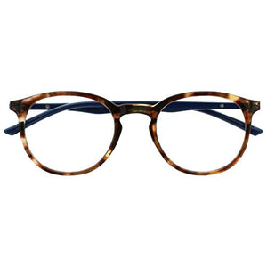 Opulize Potenza ottica +0,00, Fronte Tartarugato Marrone Braccia Blu Scuro - Ilgrandebazar