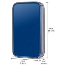 Carica l&#39;immagine nel visualizzatore di Gallery, Porta CD,Coofit Custodie CD/DVD Borsa CD Wallet Protettiva Portatile di blu