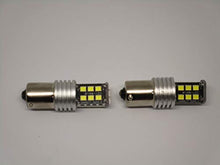 Carica l&#39;immagine nel visualizzatore di Gallery, BA15S P21W Lampadine Luci Led RETROMARCIA Auto CANBUS 6000K Bianco Ghiaccio...