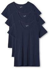 Carica l&#39;immagine nel visualizzatore di Gallery, Berydale T-shirt donna con scollo tondo, confezione da 3 in diversi colori - Ilgrandebazar