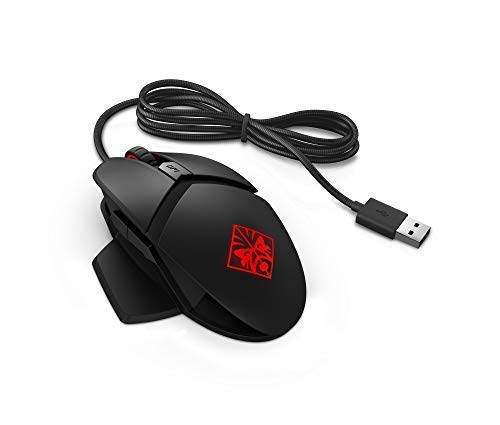 HP - Gaming Omen Reactor Mouse Gaming, 6 Tasti Programmabili, Tempo di...