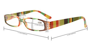 Eyekepper 3 Pack Ladies occhiali da lettura 2.00 Strength, 3 Pezzi Striscia - Ilgrandebazar