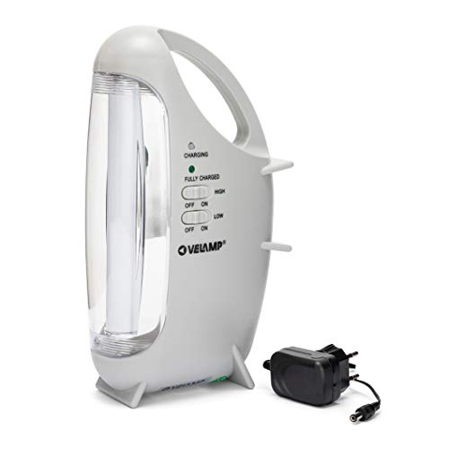 VELAMP OVIDEA Luce Lampada Portatile Ricaricabile LED. 320 Lumen. con...