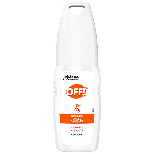 OFF! Insetto Repellente, Lozione Antizanzare, Non Unge, Confezione da 100 ml