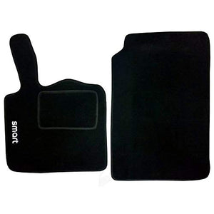 Tappetini auto in moquette con strappo compatibili per Smart 2a Serie W451...