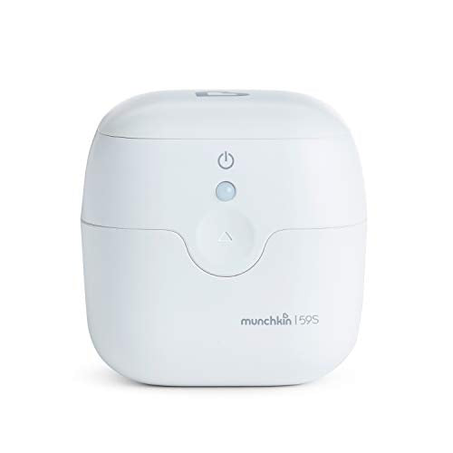 Munchkin - Mini sterilizzatore portatile UV per ciucci e tettarelle, uccide...