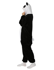 LATH.PIN Pigiama Panda Donna Kigurumi Unisex M per alto 158-168 cm, - Ilgrandebazar