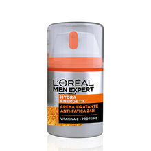 Carica l'immagine nel visualizzatore di Gallery, L'Oréal Paris Men Expert Hydra Energetic, Crema Idratante Anti-Fatica 24H, Con Estratto di Guaranà e Vitamina C, 50 ml