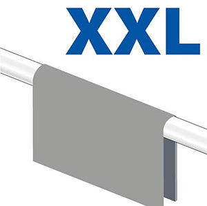 GIMI Brezza Extend Stendibiancheria da 192 x 55 x 30 cm, In Acciaio E Resina - Ilgrandebazar
