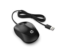 Carica l'immagine nel visualizzatore di Gallery, HP - PC Wired Mouse 1000 Cablato, Sensore Preciso, 1200 DPI, 3 Pulsanti,...