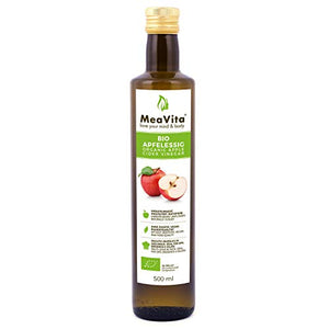 MeaVita Aceto di Sidro Mele Biologico Meavita, Naturalmente Torbido e Non...